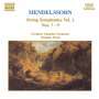 Felix Mendelssohn Bartholdy: Streichersymphonien Nr.7-9, CD