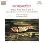 Dmitri Schostakowitsch: Klaviertrios Nr.1 & 2 (opp.8 & 67), CD