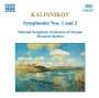 Wassilij Kalinnikoff (1866-1901): Symphonien Nr.1 & 2, CD