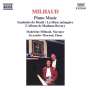 Darius Milhaud: Klavierwerke, CD