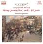 Bohuslav Martinu (1890-1959): Sämtliche Streichquartette Vol.1, CD