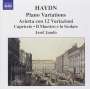 Joseph Haydn: Klaviervariationen, CD