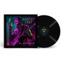 Ein Plattencover zeigt "Robert Cray", "All Over Again". Illustration eines Sängers mit Gitarre und Mikrofon in lebhaften Farben., LP