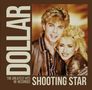 Text: „DOLLAR“, „THE GREATEST HITS RE-RECORDED“, „SHOOTING STAR“. Zwei Personen lächeln, blonde Haare., CD