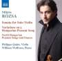 Miklos Rozsa (1907-1995): Sonate für Violine solo op.40, CD