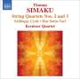 Thomas Simaku (geb. 1958): Streichquartette Nr.2 & 3 ("Voci Celesti" & "Radius"), CD