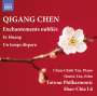 Qigang Chen (geb. 1951): Enchantements oublies für Har, Klavier, Celesta, Timpani, Percussion & Streichorchester, CD