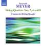 Krzysztof Meyer: Streichquartette Nr.5,6,8, CD