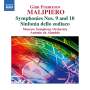 Gian Francesco Malipiero: Symphonie Nr.9 & 10, CD