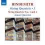 Paul Hindemith: Streichquartette Vol.3, CD