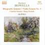 Herbert Howells: Rhapsodisches Quintett für Klarinette & Streichquartett, CD