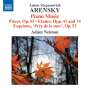 Anton Arensky: Klavierwerke, CD