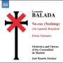Leonardo Balada (geb. 1933): No-res für Erzähler,Chor,Orchester & Tape, CD