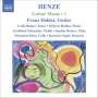 Hans Werner Henze: Kammermusik mit Gitarre "Guitar Music" Vol.1, CD