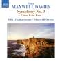 Peter Maxwell Davies (1934-2016): Symphonie Nr.3, CD
