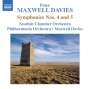 Peter Maxwell Davies (1934-2016): Symphonien Nr.4 & 5, CD