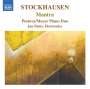 Karlheinz Stockhausen: Mantra für 2 Pianisten, CD