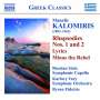 Manolis Kalomiris (1883-1962): Rhapsodien Nr.1 & 2, CD