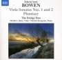 York Bowen (1884-1961): Sonaten für Viola & Klavier Nr.1 & 2, CD