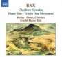 Arnold Bax (1883-1953): Klaviertrio B-Dur, CD