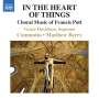 Francis Pott: Chorwerke "In the Heart of Things", CD