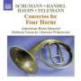 American Horn Quartet - Concertos For Four Horns, CD