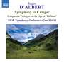 Eugen D'Albert (1864-1932): Symphonie op.4, CD