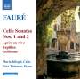 Gabriel Faure (1845-1924): Sonaten für Cello & Klavier Nr.1 & 2 (opp.109 & 117), CD