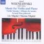 Josef Wieniawski: Werke für Violine & Klavier, CD