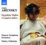 Anton Arensky (1861-1906): Ägyptische Nächte op.50, CD