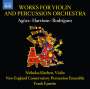 Werke für Violine & Percussion-Orchester, CD