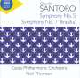 Claudio Santoro (1919-1989): Symphonien Nr. 5 & 7, CD