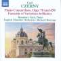 Carl Czerny (1791-1857): Concertinos für Klavier & Orchester opp.78 & 650, CD