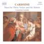 Giacomo Carissimi (1605-1674): Messe zu 3 Stimmen, CD