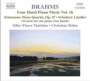 Johannes Brahms (1833-1897): Klaviermusik zu 4 Händen Vol.16, CD