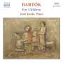 Bela Bartok: Klavierwerke Vol.4 "Für Kinder", CD