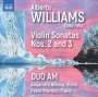 Alberto Williams (1862-1952): Violinsonaten Nr.2 d-moll op.51 & Nr.3 D-Dur op.53, CD