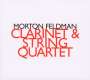 Morton Feldman: Clarinet and String Quartet, CD