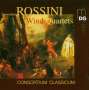 Gioacchino Rossini: Quartette für Flöte, Klarinette, Horn, Fagott Nr. 1-6, CD