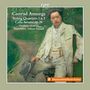 "Conrad Ansorge: String Quartets 1 & 2, Cello Sonata op. 24, Orpheus Quartet, Peter Hörr, Oliver Triendl." 

Ein Mann in einem hellen Anzug in einem Garten. Logo "Deutschlandfunk Kultur" unten., CD