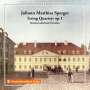 Johannes Matthias Sperger (1750-1812): Streichquartette op.1 Nr.1-3, CD