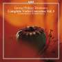 Georg Philipp Telemann: Sämtliche Violinkonzerte Vol.3, CD