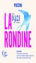 "Final 1921 Version La Rondine" in großen Buchstaben mit einem blauen Vogel und weiteren Künstler- und Orchesterinfos., 2 CDs