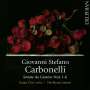 Giovanni Stefano Carbonelli (1690-1772): Sonaten für Violine & Bc Nr.1-6, CD