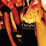 Text "Thrum Rifferama". Farbenfrohe Szene mit Frauenbeinen in gemusterten Strümpfen., LP