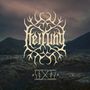 „Heilung“ in stilisierter Schrift, darunter „LIFA“ als Logo. Hintergrund: düstere Landschaft mit Bergen., LP
