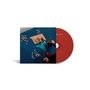 „In the Room“ auf einer roten CD. Hände setzen ein blaues und rosa Puzzle mit einem Porträt auf einem Teppich zusammen., CD