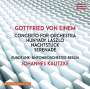 Gottfried von Einem (1918-1996): Konzert für Orchester op.4, CD
