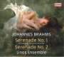 Johannes Brahms (1833-1897): Serenaden Nr.1 & 2 (Version für Ensemble), CD