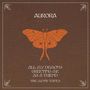 "AURORA. ALL MY DEMONS GREETING ME AS A FRIEND. THE MOTH TAPES." Illustration eines orangefarbenen Schmetterlings., LP